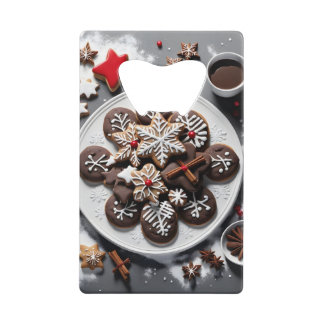 Abrebotellas de acero inoxidable navidad 1 - 001 kredietkaart flessenopener