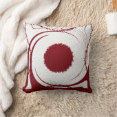 Abrégé sur blanc rouge coussin (Couverture)