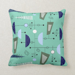 Abrégé sur inspiré par ère atomique #100 coussin
