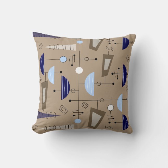 Abrégé sur inspiré par ère atomique 2 coussin (Recto)