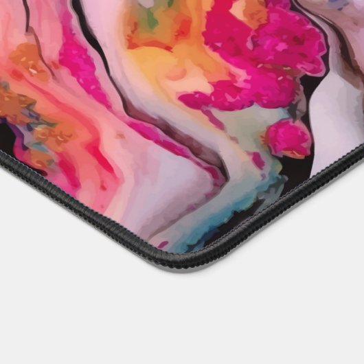 Abréviation colorée du marbrage fluide (Coin)