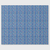 Abréviations sur papier d'emballage cadeau pour ph (Plat)