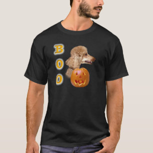 Abrikoos gecoate poedelzak Boo T-shirt