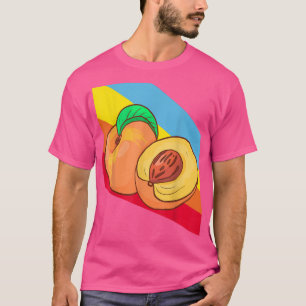Abrikozen fruit Groene vegetariërs T-shirt