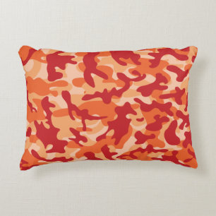 Abrikozen Lava Camouflage Accent Kussen
