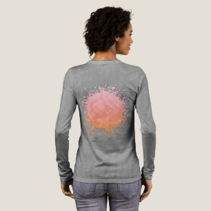 Abrikozen luchten Tri-Blend shirt