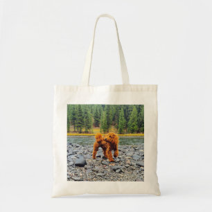 Abrikozen Poedel - Aanpasbaar Cadeau Tote Bag