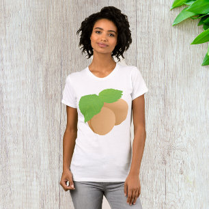 Abrikozen Vrouwen T-shirt