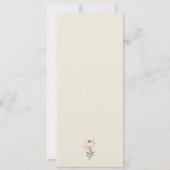  abrikozenbloem Bewaar de datum Kaart (Achterkant)