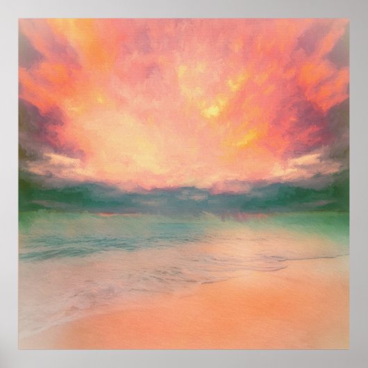 Abrikozendromen, van Don DePaola Poster (Voorkant)