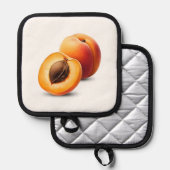 Abrikozenpot houders (Voorkant / Achterkant)