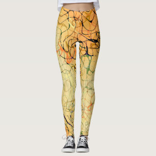 Abrikozenwerveling Leggings