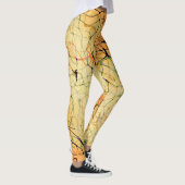 Abrikozenwerveling Leggings (Rechts)