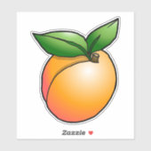 Abrikozenwijn, aangepast snijden, sticker (Vel)