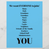 Abril PTA Flyer (Achterkant)