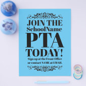 Abril PTA Flyer (Enkel)