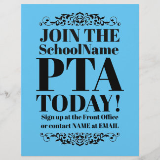 Abril PTA-folder Flyer