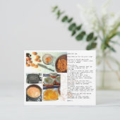 Abriot Jam Recipe Briefkaart (Staand voorkant)