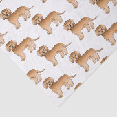 Abriot Mini Goldendole Cute Cartoon Dog Pattern Tissuepapier (Detail)