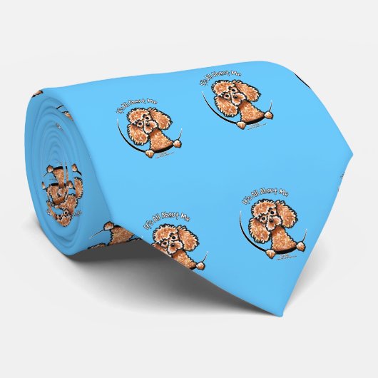 Abriot Speelgoed Miniature Poodle IAAM Stropdas (Opgerold)