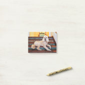 Abriot Standard Poodle - Bocelli Post-it® Notes (Op bureau)