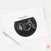 Abrit Jam Jar Label Packaging Design (Envelop)