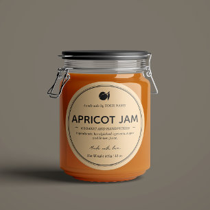 Abrit Jam Jar Label Packaging Design