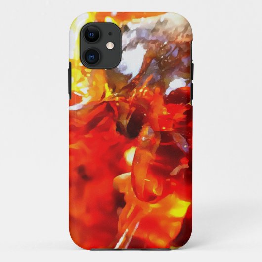 Abritostructuur Uitgelekte hars Abstracte Abstract Case-Mate iPhone Case (Achterkant)