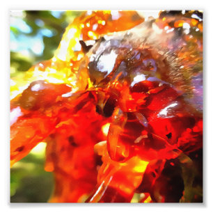 Abritostructuur Uitgelekte hars Abstracte Abstract Foto Afdruk