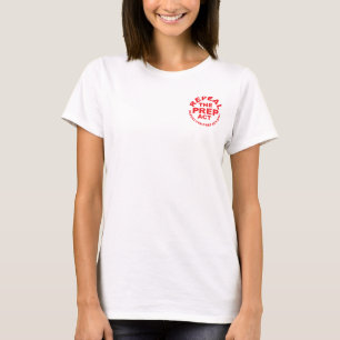 Abroger le CERCLE PREP Act sur le T-shirt WHITE WO
