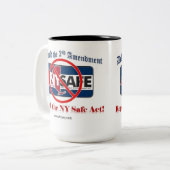 Abrogez la tasse sûre de Cofee d'acte de NY (Devant gauche)