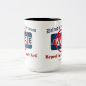 Abrogez la tasse sûre de Cofee d'acte de NY (Centre)