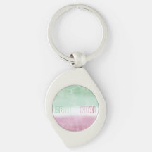 Abrosexual pride flag key ring