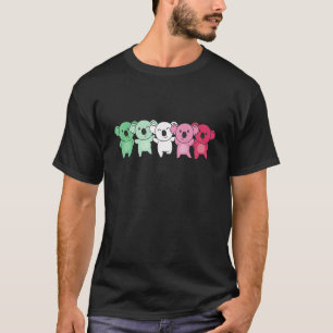 Abrosexueel Vlag Pride LGBTQ Koala's Leuk Abrosexu T-shirt