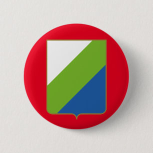 Abruzzen, Italië - wapenschild Button
