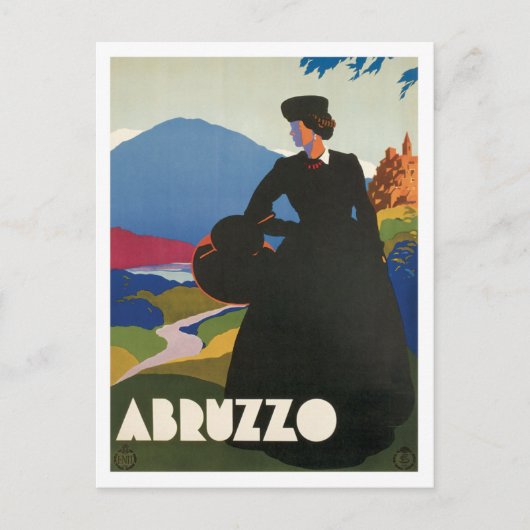 Abruzzo Italië  Briefkaart (Voorkant)
