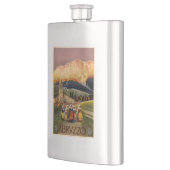 Abruzzo Italië kolf Heupfles (Links)