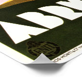 ABRUZZO ROME Art Déco Vintage Italie Voyage (Coin)