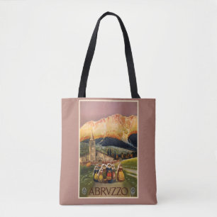 Abrvzzo Italie sacs de voyage vintage