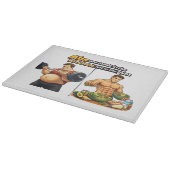 Abs Are Made in the Kitchen Chopping Board Snijplank (Hoek)