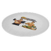 Abs Are Made in the Kitchen Chopping Board Snijplank (Hoek)