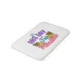 Abs Day Core Workout - Pug Hondenliefhebber Badmat (Gekanteld)