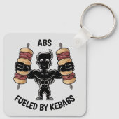 Abs en Kebabs Sleutelhanger (Achterkant)