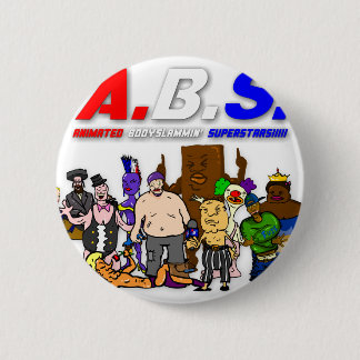 ABS WRESTLING!!! RONDE BUTTON 5,7 CM
