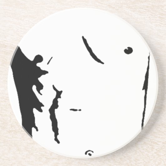 Abs Zandsteen Onderzetter (Voorkant)