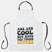 Abs zijn cool, maar heb je ooit latkes Hanukkah ge Schort (Voorkant)