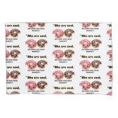 ABS ZIJN COOL, MAAR MOETEN DONUTS PROBEREN KUSSENSLOOP (Voorkant)