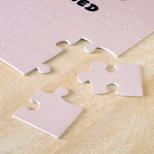 ABS ZIJN COOL, MAAR MOETEN DONUTS PROBEREN LEGPUZZEL (Zijkant)