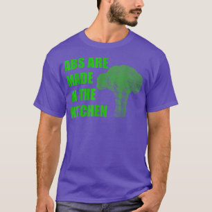 Abs zijn een aangename gym Motivatie T-shirt