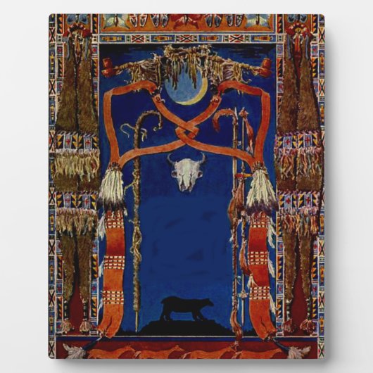 "Absaroka of Apsarokee" Fotoplaat (Voorkant)